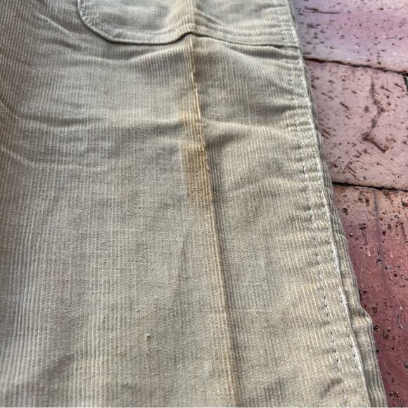 Vintage 80s Levi’s 721 Student 27x32 Tan Corduroy Carpenter Pants Deadstock NWT - Picture 2 of 8